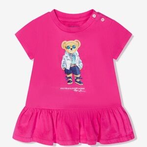 Ralph Lauren pink girls dress size 24 months NWT